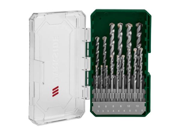 Parkside Masonry Drill Bit Set - 15 Piece Set