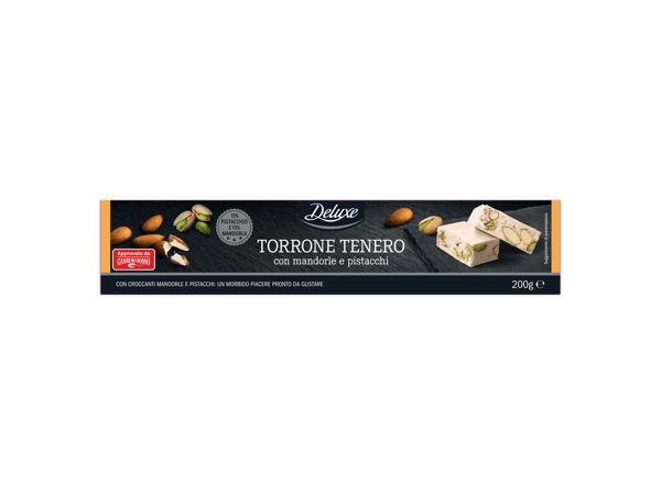 Soft Nougat with Pistachios and Almonds