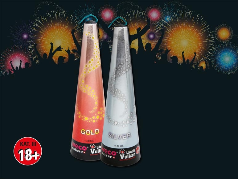 Vulkan gold/ silber ***Cet article est disponible uniquement en Suisse alémanique.***