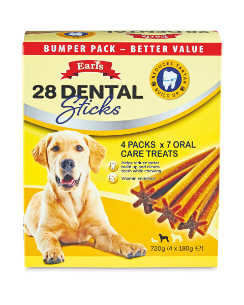 Earls Dental Sticks 28-Pack
