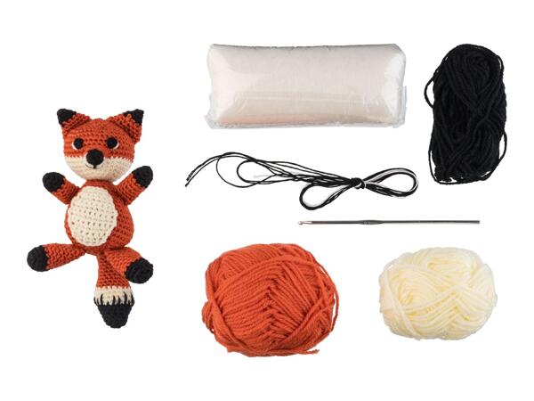 Crelando Craft Crochet Set Fox