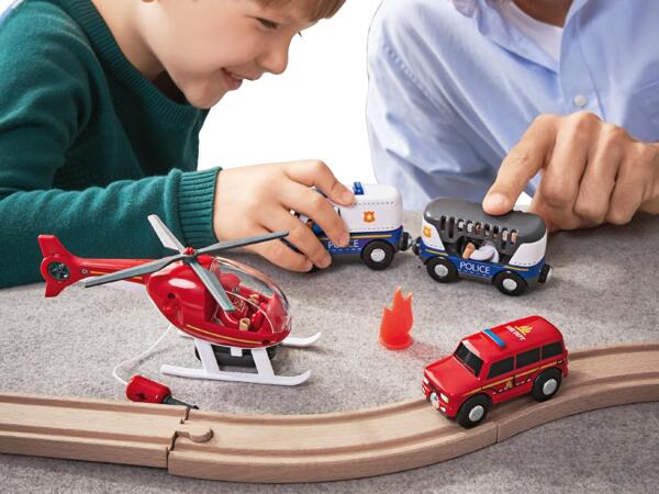 Toy Emergency Service Vehicles Assortment