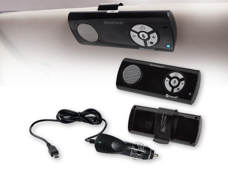 SILVERCREST Bluetooth(R) 4.1 Hands-Free Set