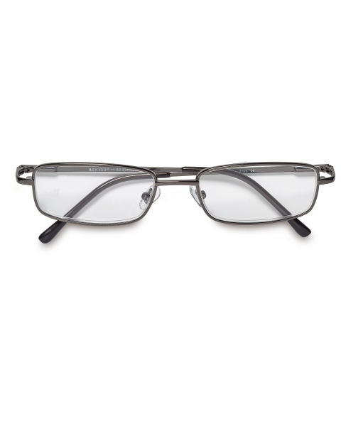 Anthracite Metal Reading Glasses