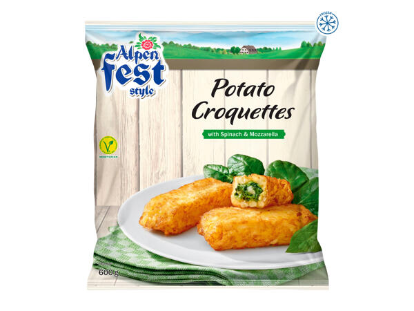 Alpenfest Style Potato Croquettes