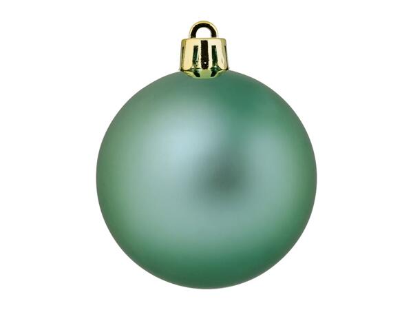 Livarno Home Green Christmas Baubles - 30 Pack