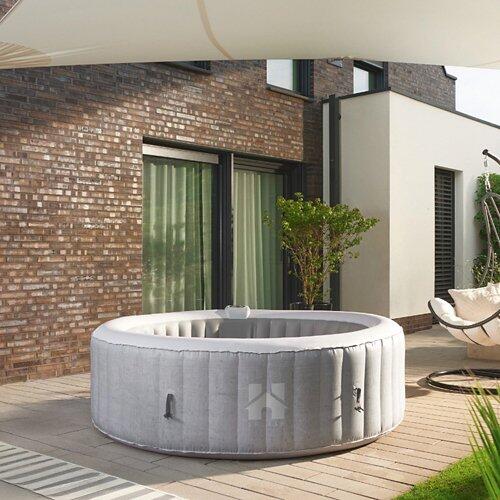 HOME DELUXE Outdoor Whirlpool inkl. Abdeckung SPLASH - Ø 208 cm