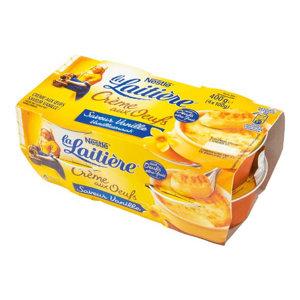 Crème aux œufs La Laitière, 4 st.