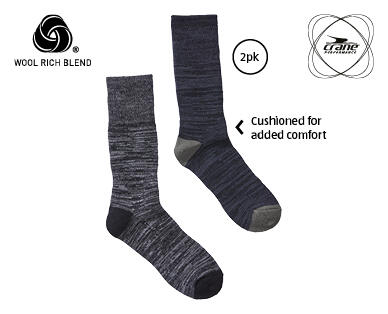 Adult's Hiking Socks 2pk