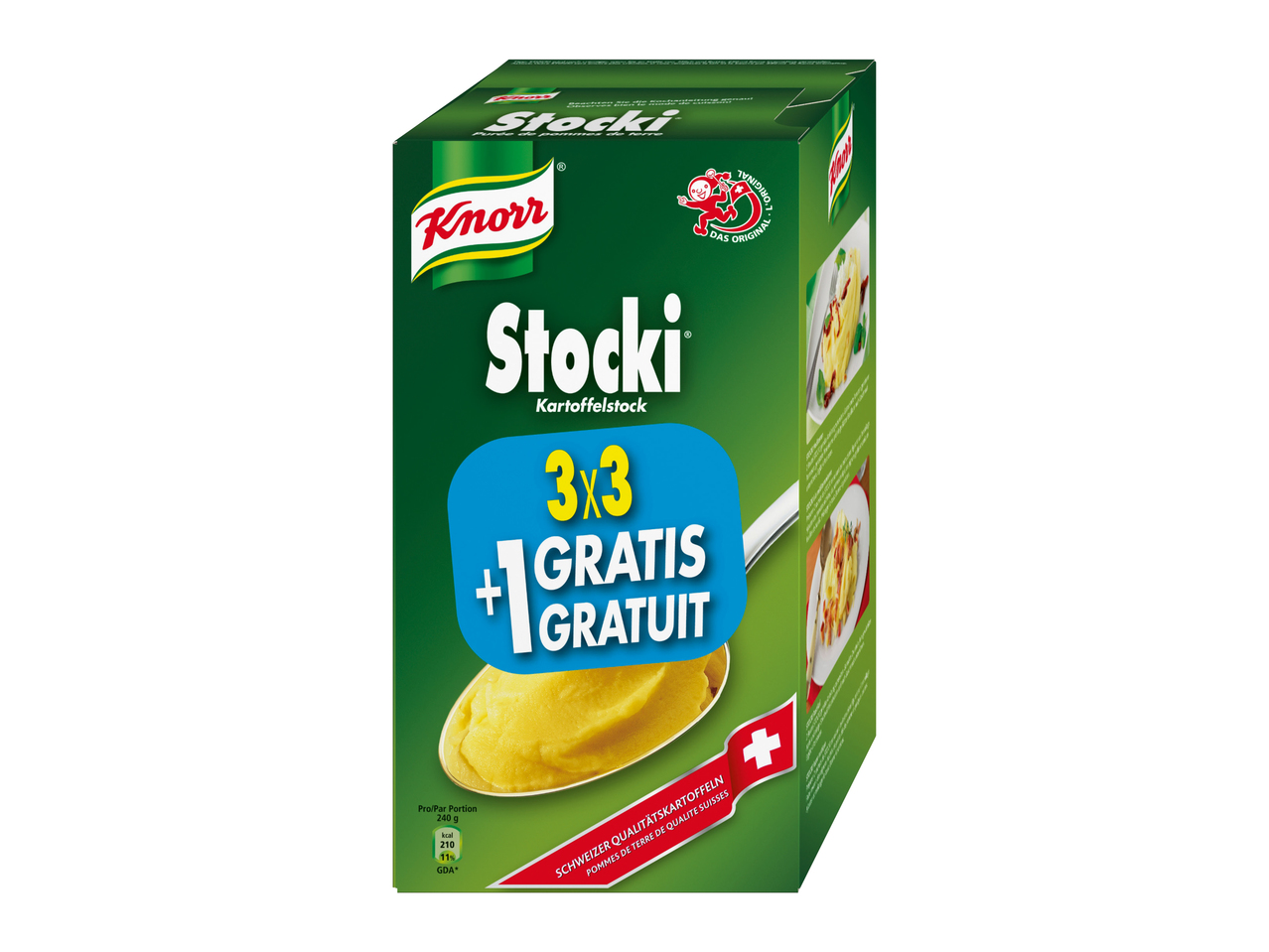 Purée de pommes de terre Stocki Knorr