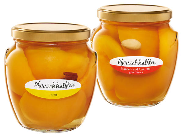 FRESHONA Pfirsichhälften aromatisiert
