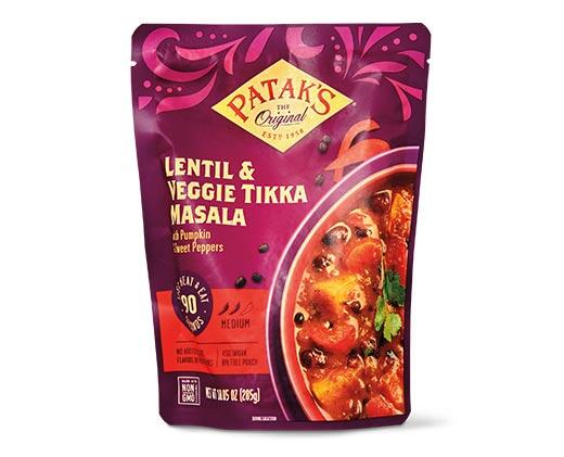 Patak's Heat & Eat Vegetarian Meals Assorted Varieties