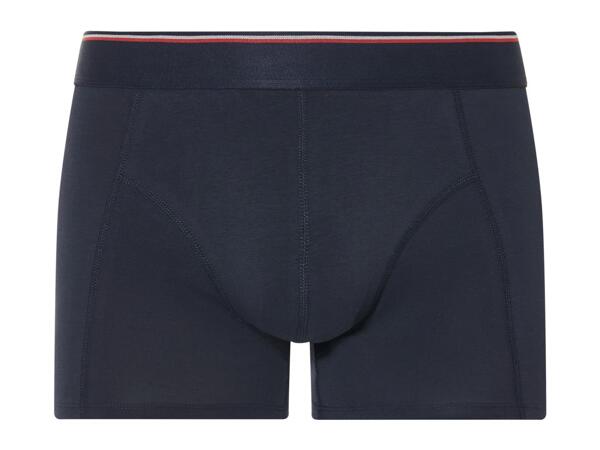 Livergy Men's Navy/Grey Boxers - 3 Pack