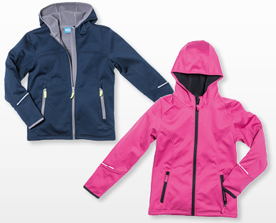 Giacca outdoor in softshell per bambini KIDZ ALIVE