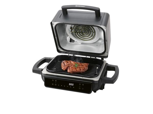 Outdoor Electric BBQ Grill & Smoker