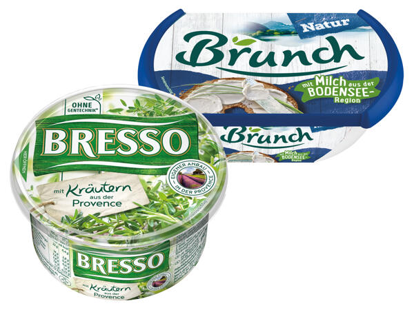 Brunch/Bresso Brotaufstrich/Frischkäse
