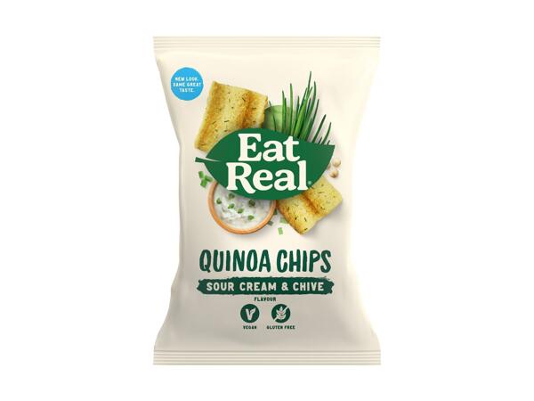 Chips alla quinoa sour cream Eat Real