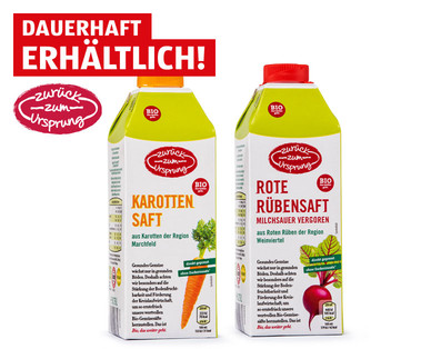 ZURÜCK ZUM URSPRUNG Österr. Bio-Gemüsesaft