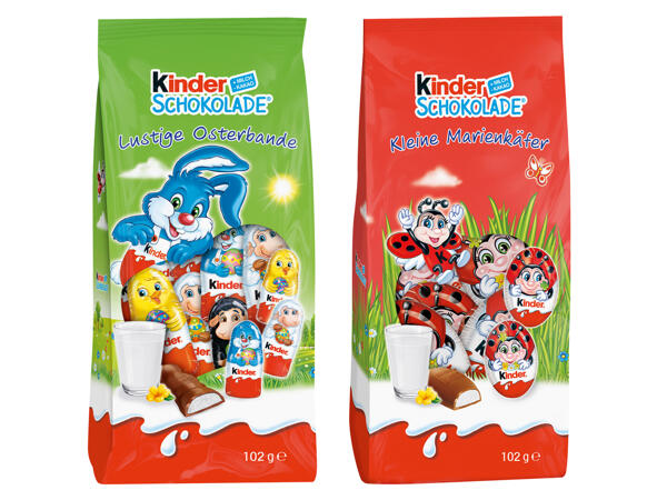 Kinder Gefüllte Schokoladen-Figuren