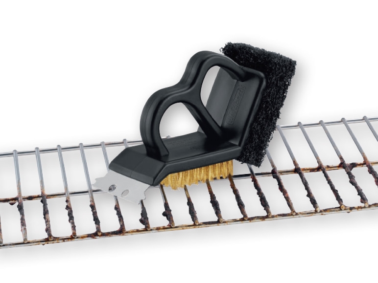 Florabest 3-in-1 Barbecue Brush
