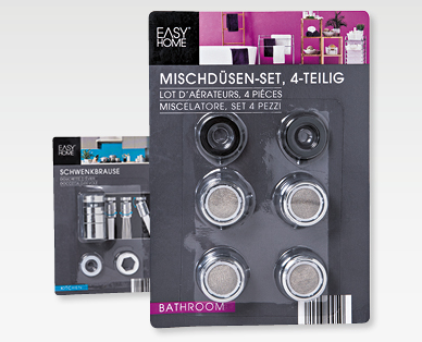 EASY HOME(R) Schwenkbrause/Mischdüsen-Set