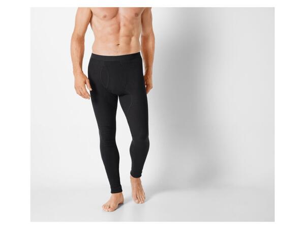 Men's double-ribbed long johns