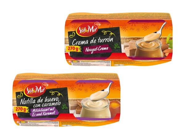 Milchdesserts