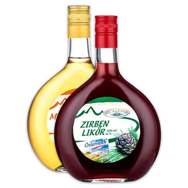 Zirben-/ Marillen Likör