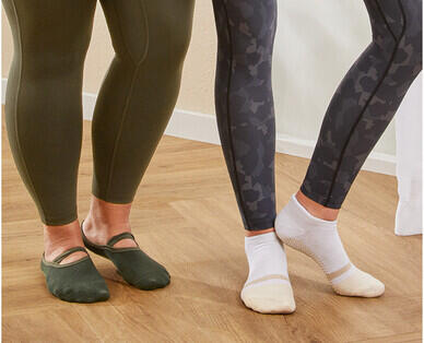 Women's Yoga Grip Socks 2pk 
