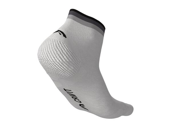 CRIVIT Adults' White & Black Cycling Socks - 2 Pairs