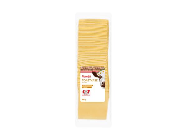 Toastkäse in Scheiben