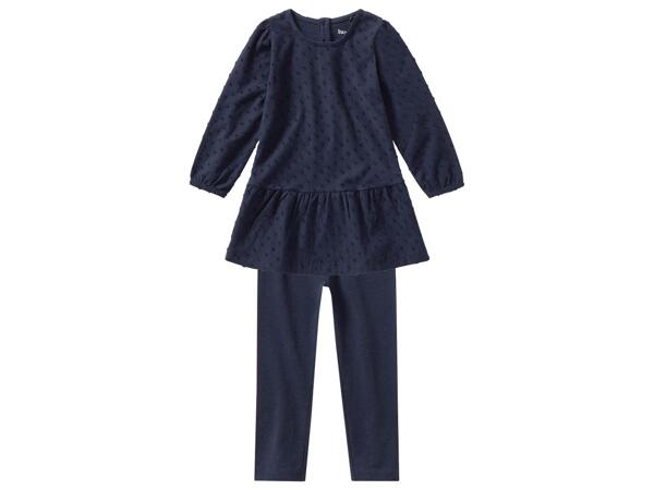 Girls' Dress and Leggings Set