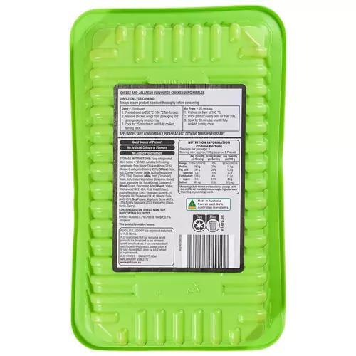 Cheese and Jalapeno Chicken Wing Nibbles 600g