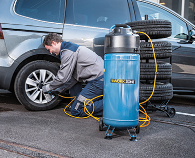 Compresseur indépendant, 50 l WORKZONE(R)