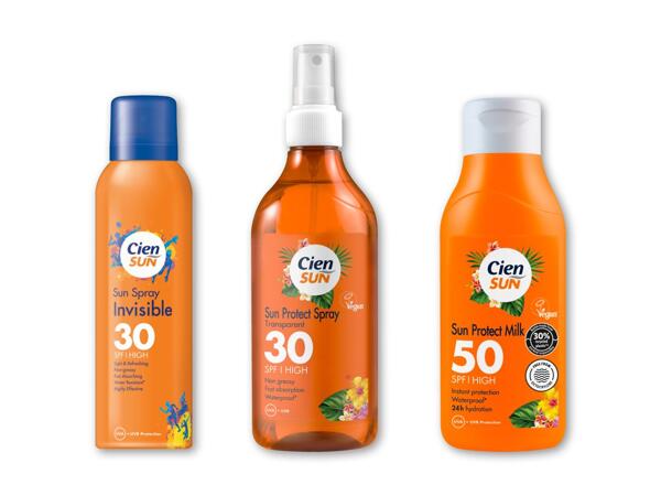 CIEN SUN Solspray- eller creme