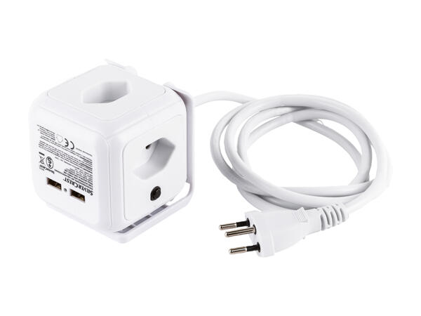 Adaptateur secteur avec prises USB