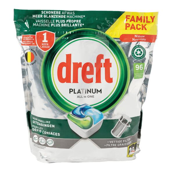 DREFT(R) 				Vaatwastabletten all-in-one, 96 st.