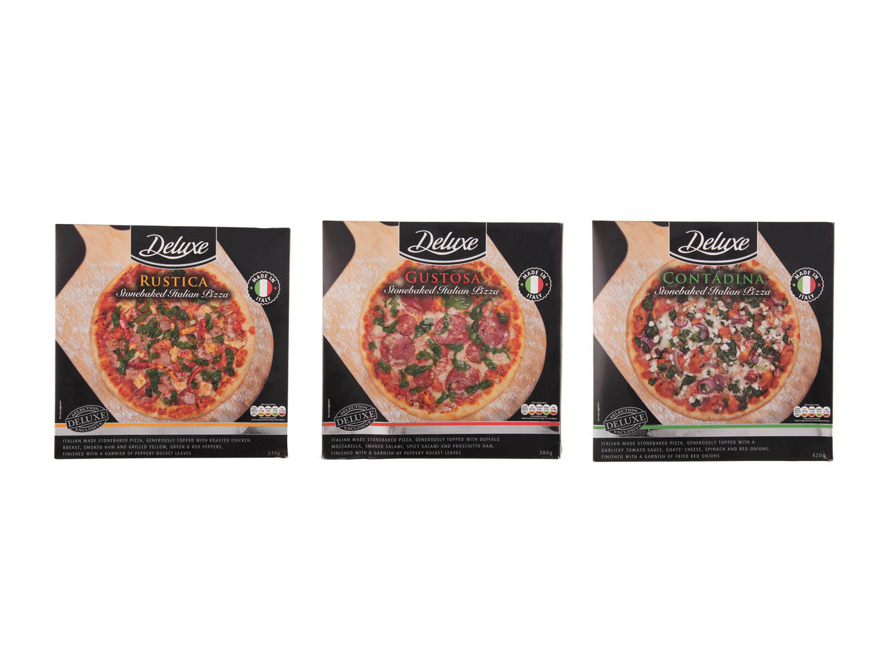 DELUXE Stonedbaked Italian Pizza