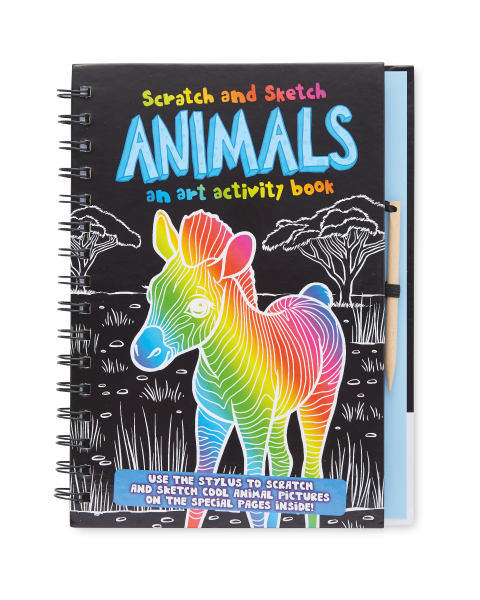 Animals Scratch and Sketch