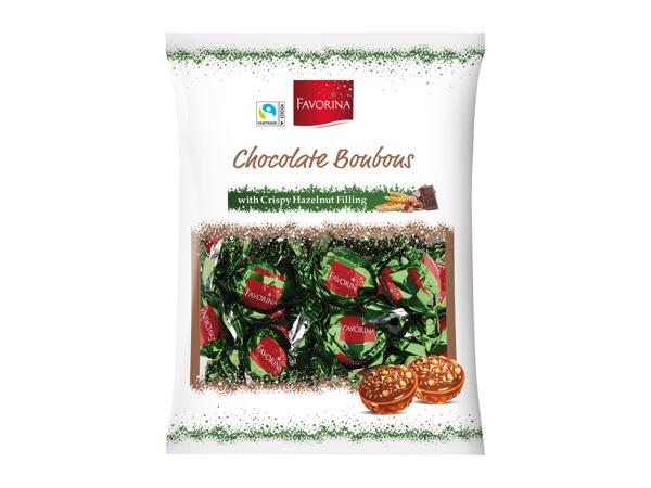 Favorina Crispy Chocolate Pralines assorted