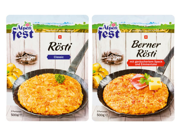 ALPENFEST Rösti