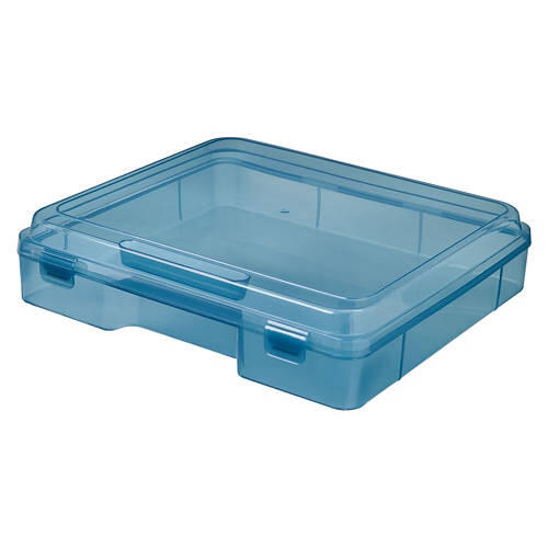 2 Pack Document Storage Boxes, Blue