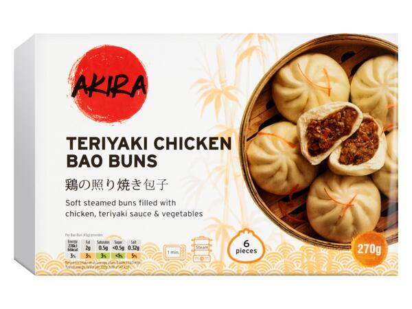 Teriyaki Chicken Bao Buns
