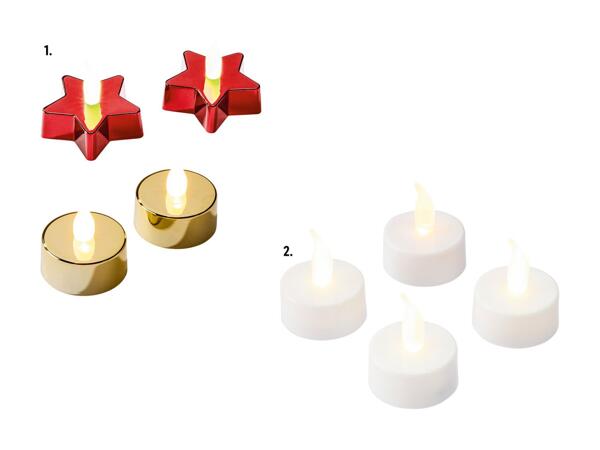 Candeline a LED decorative