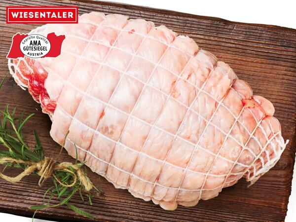 Frischer Puten Rollbraten