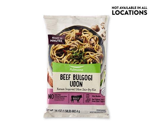 Pulmuone 
 Beef Bulgogi Udon or Chicken Pad Thai Meal Kit