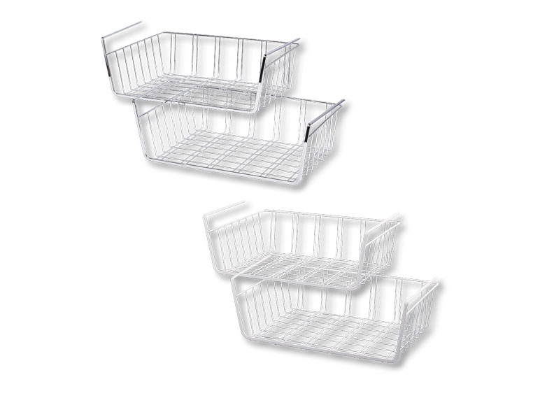Corbeilles pour armoire, lot de 2
