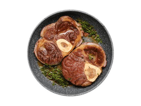 Frisches Kalbs-Ossobuco