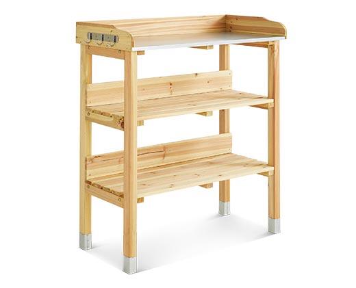 Belavi Wooden Potting Bench