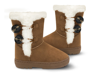 Lily & Dan Girls' Cozy Boots